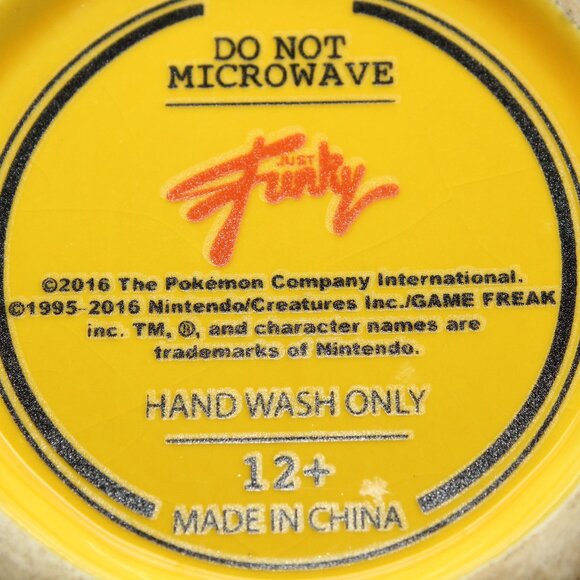 Just Funky Pokemon Pikachu 3D Molded Coffee Cup Mug 2016 Nintendo 16 Oz - Picture 7 of 7